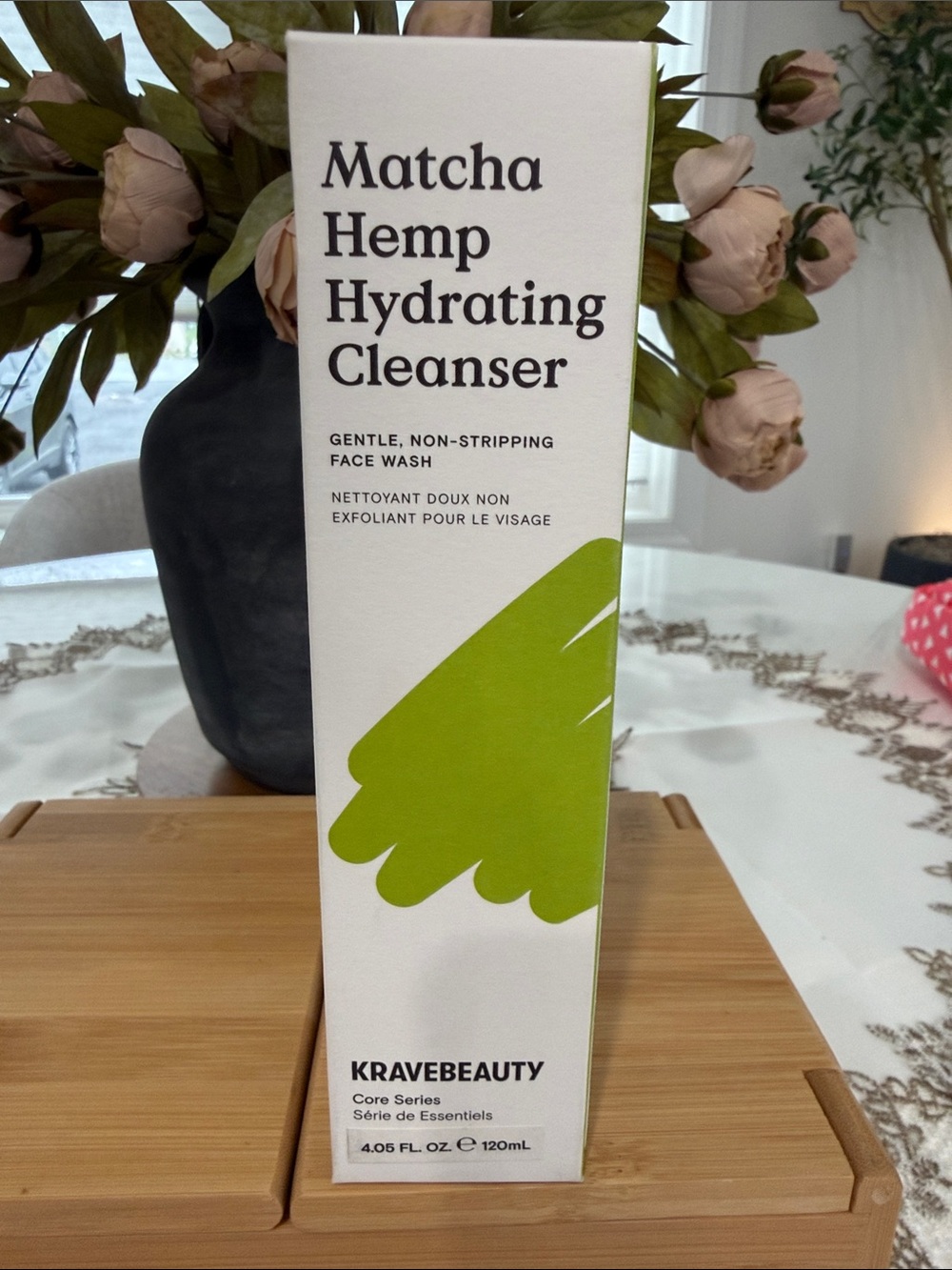 KRAVEBEAUTY Matcha Hemp Hydrating Cleanser